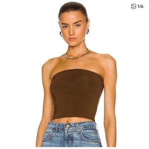 The Andamane Brown Tube Top